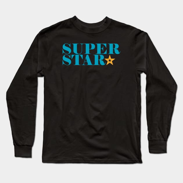 Superstar Long Sleeve T-Shirt by SixThirtyDesign